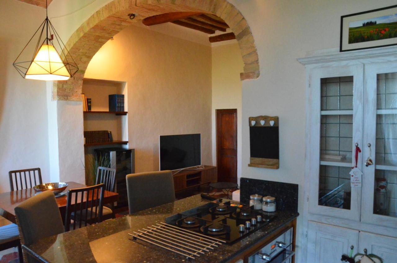 La Terrazza Sull'Alba Apartman Montalcino Kültér fotó
